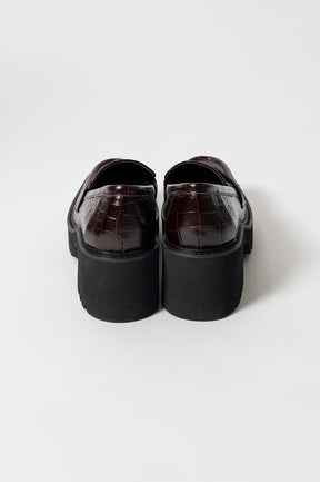 Volume Sole Gathered Loafers - 2026AUTUMN