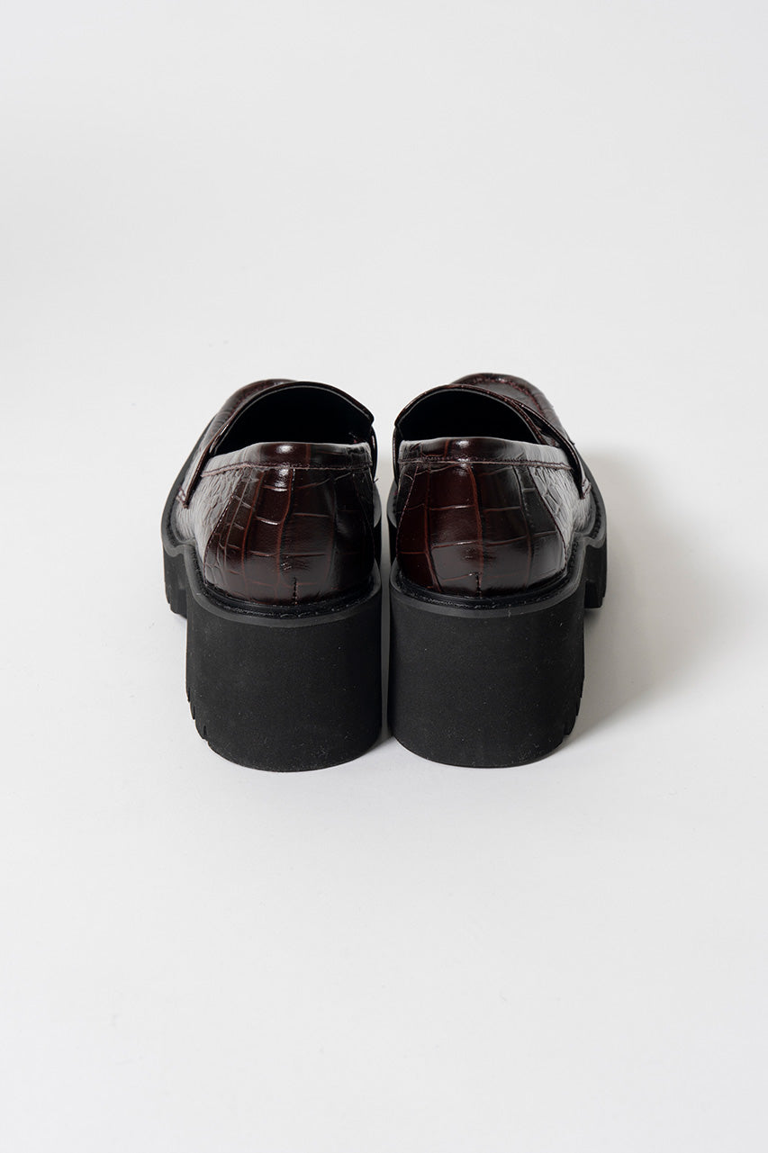 Volume Sole Gathered Loafers - 2026AUTUMN