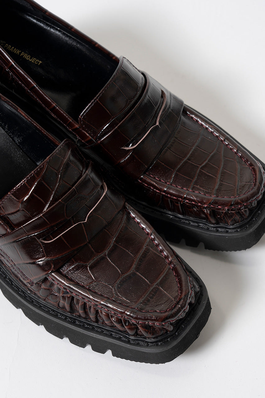 Volume Sole Gathered Loafers - 2026AUTUMN