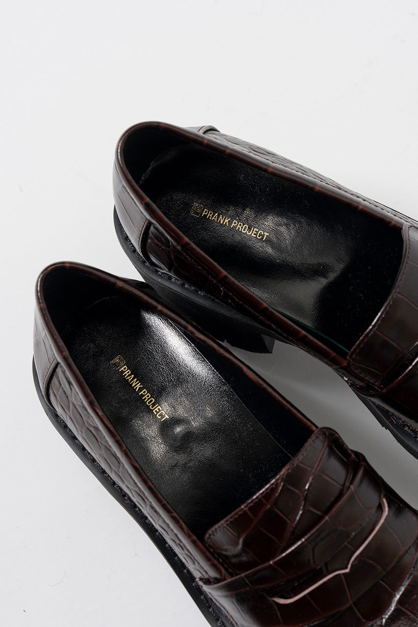 Volume Sole Gathered Loafers - 2026AUTUMN