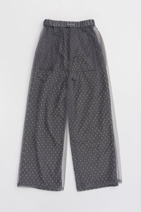 Dot Jacquard Pants