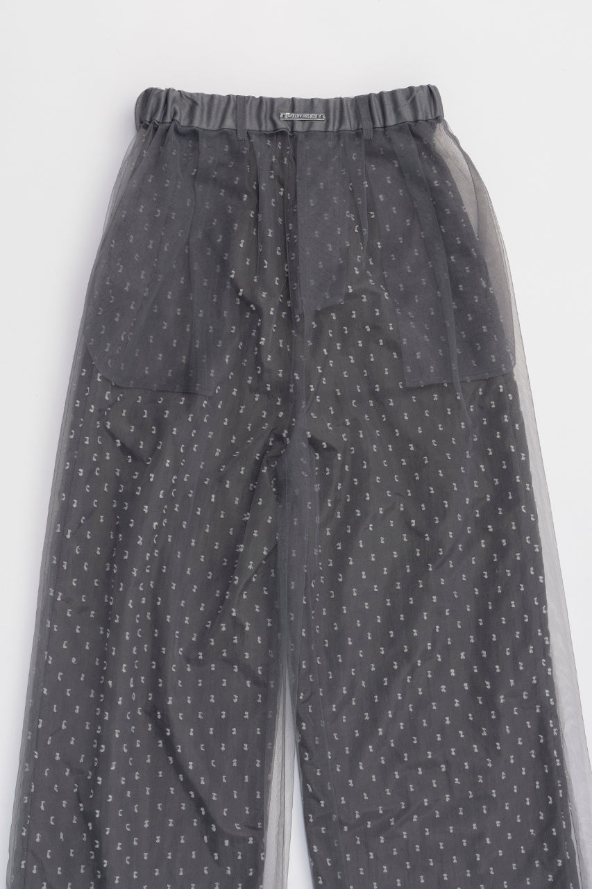 Dot Jacquard Pants