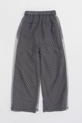 Dot Jacquard Pants