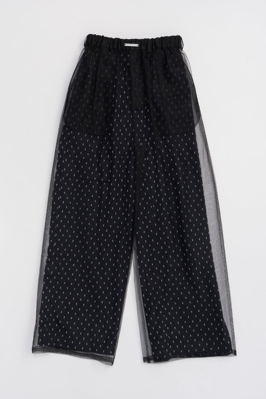 Dot Jacquard Pants