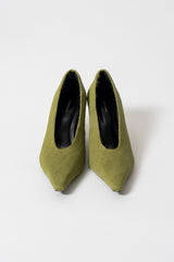Pony Hair Curve Wedge Pumps