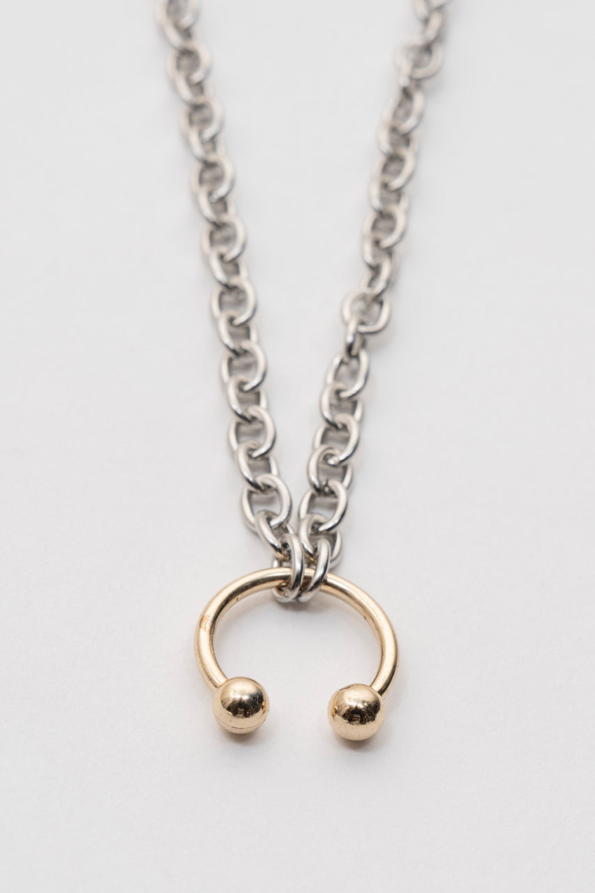 Round Piercing Necklace
