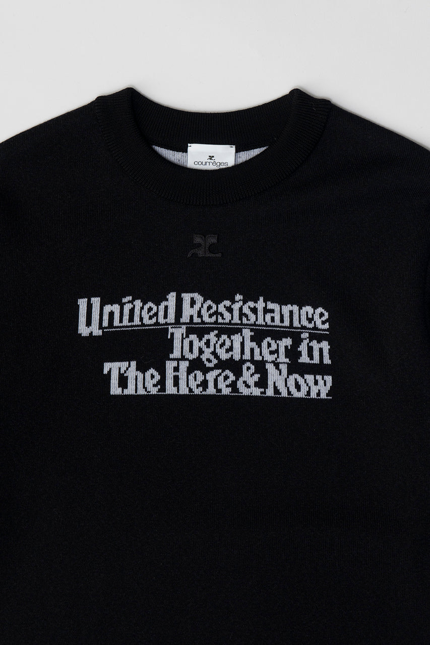 Resistance Jacquard Sweater