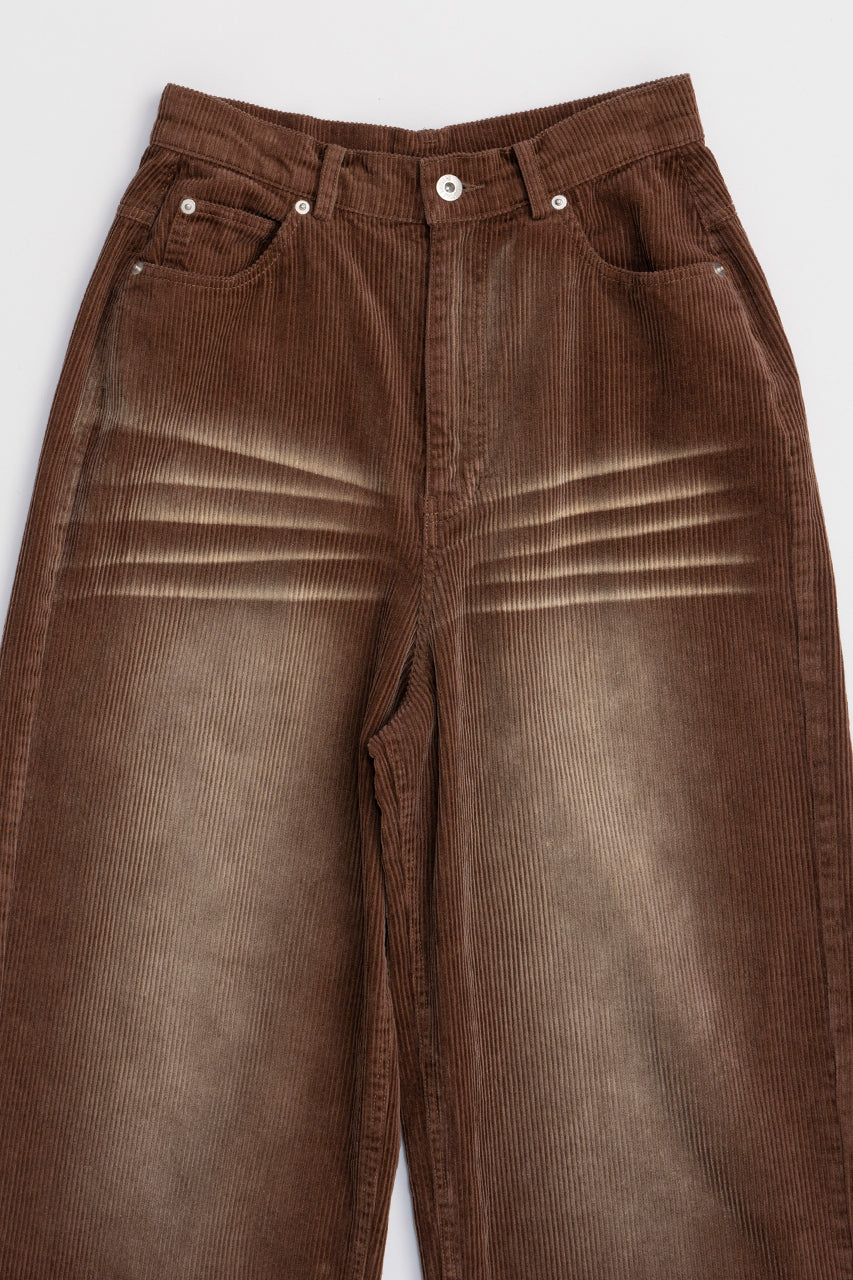 [24Autumn PRE ORDER] CORDUROY LAYERED PANTS