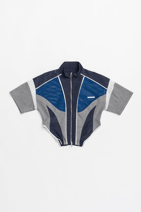 Half Sleeve Mesh Track Jacket - 2025 SUMMER