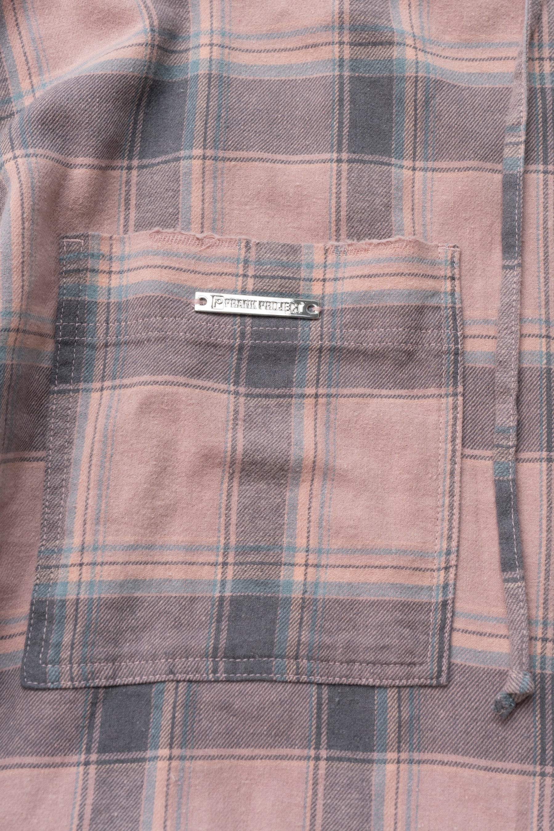 【25 SPRING PRE ORDER】Hooded Check Shirt