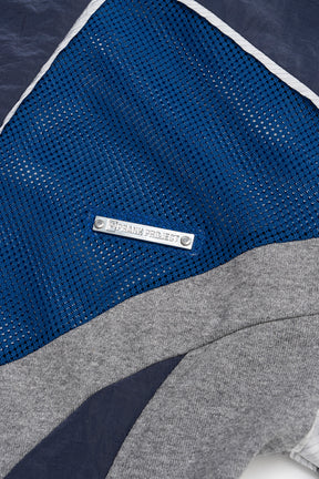 Half Sleeve Mesh Track Jacket - 2025 SUMMER