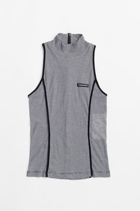 High Neck American Sleeve Top - 2025 SUMMER