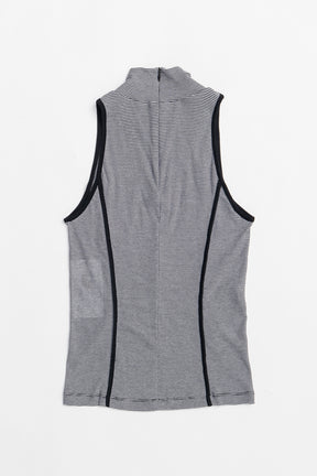 High Neck American Sleeve Top - 2025 SUMMER