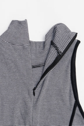 High Neck American Sleeve Top - 2025 SUMMER