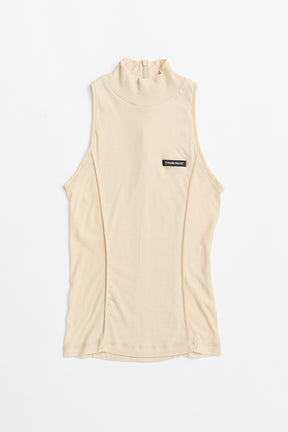 High Neck American Sleeve Top - 2025 SUMMER