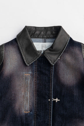 Flocky Denim Jacket - 2025 AUTUMN
