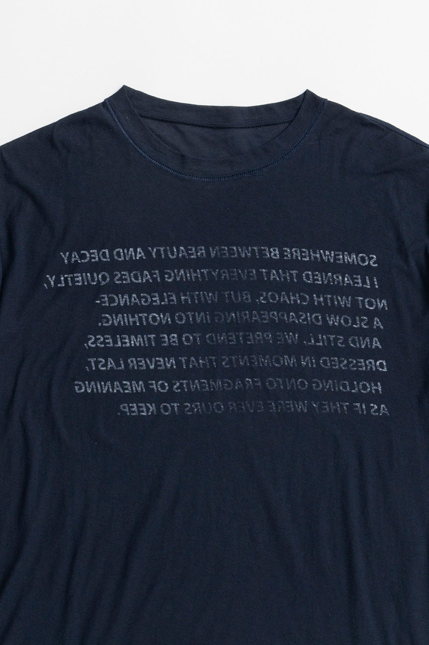 Text Print T-shirt
