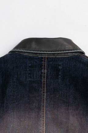 Flocky Denim Jacket - 2025 AUTUMN