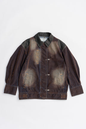 Flocky Denim Jacket - 2025 AUTUMN