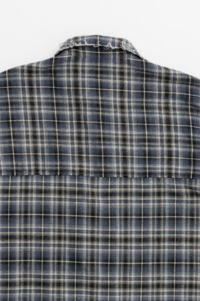 [24Autumn PRE ORDER] DAMAGED CHECK SHIRT