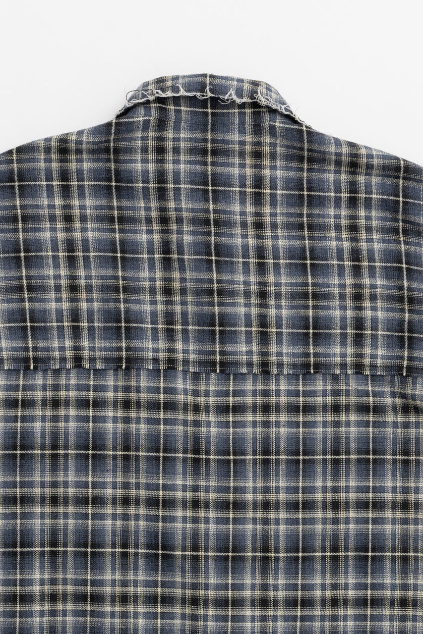 [24Autumn PRE ORDER] DAMAGED CHECK SHIRT