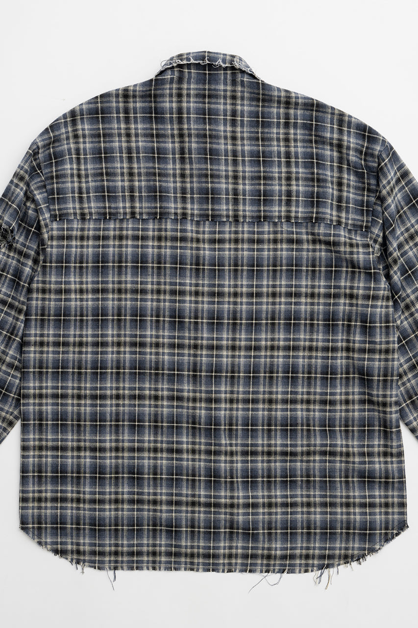 Damaged Check Shirt