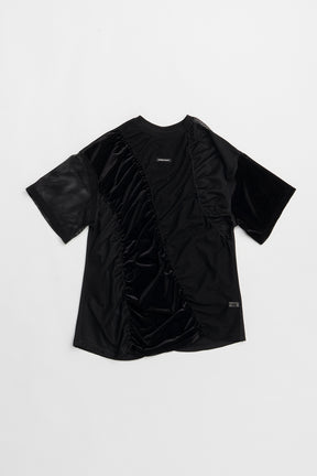 Mesh Gathered Tee - 2025 SUMMER