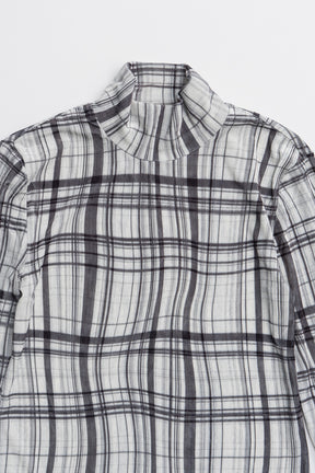 Wavy Check Skin Top - 2026WINTER