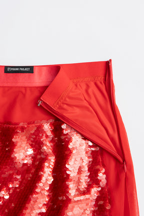 Sequin Midi Skirt