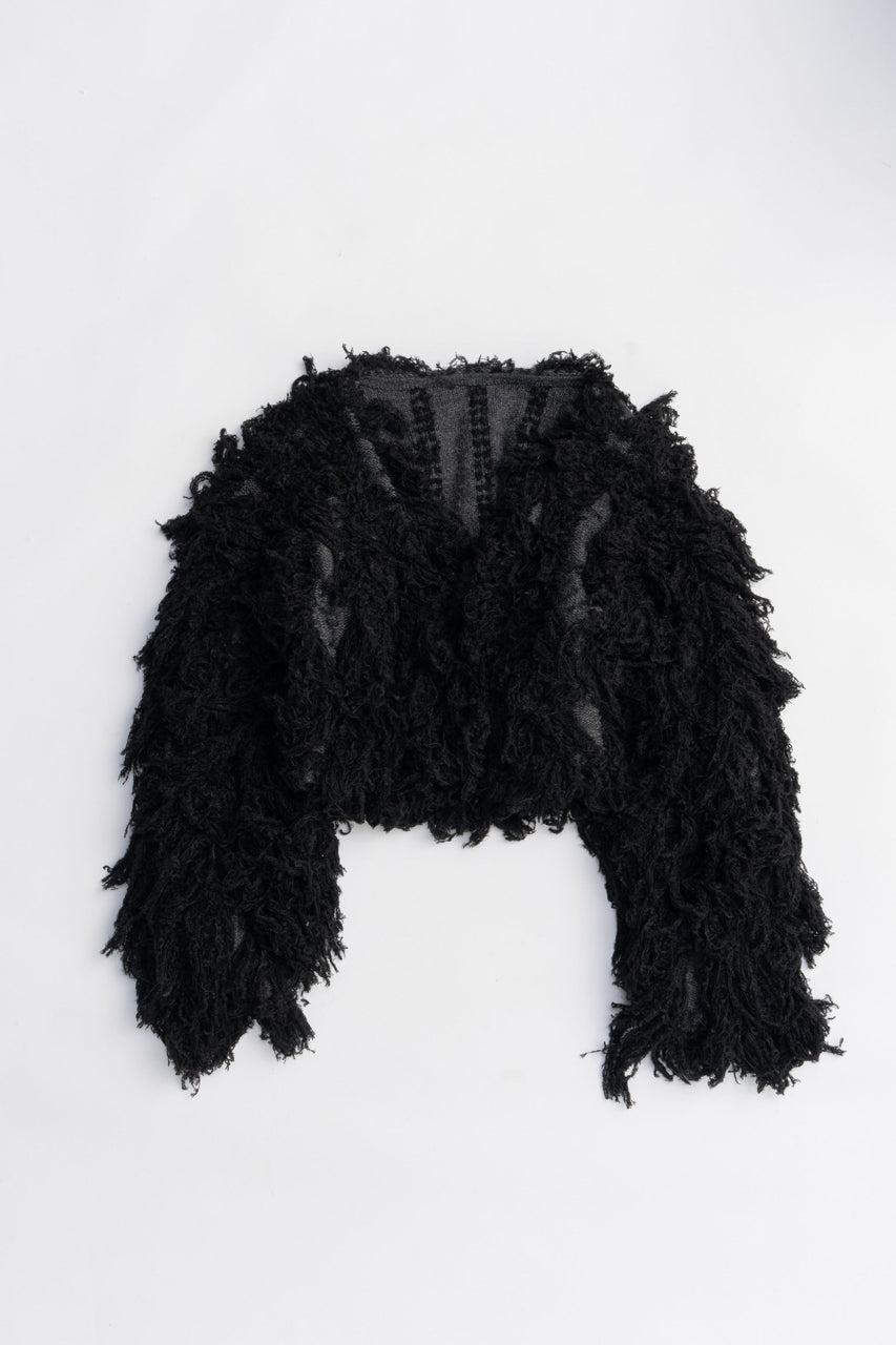 Fluffy Knit Cardigan - 2025 WINTER