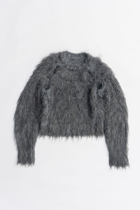 Shaggy Knit Pullover - 2025 WINTER