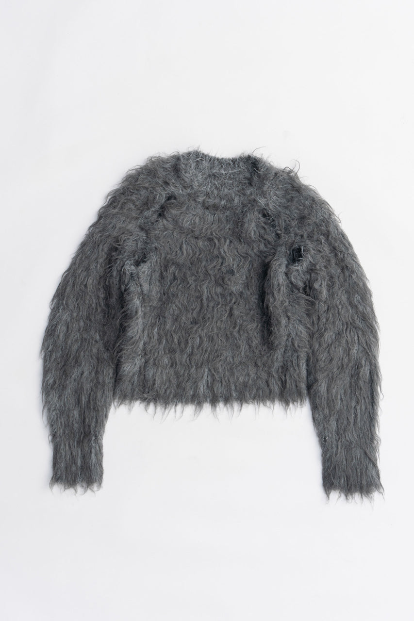 Shaggy Knit Pullover - 2025 WINTER
