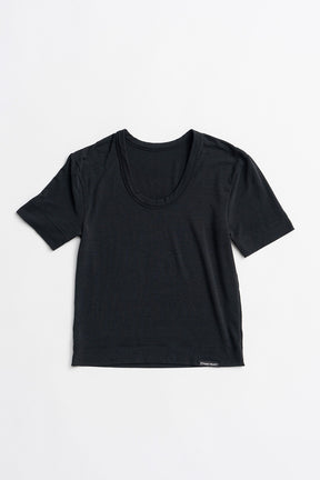 Scoop Neck T-shirt - 26SUMMER 2nd