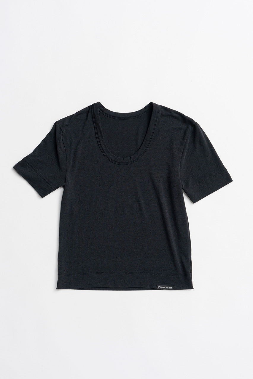 Scoop Neck T-shirt - 26SUMMER 2nd