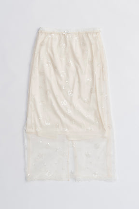 Veil Lace Layered Skirt