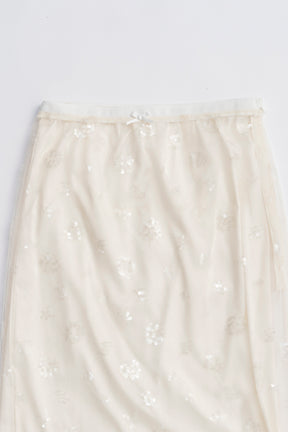 Veil Lace Layered Skirt