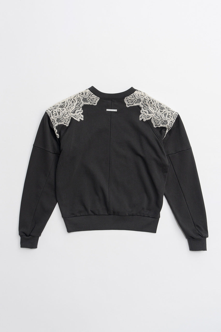 Shoulder Lace Sweatshirt - 2026WINTER