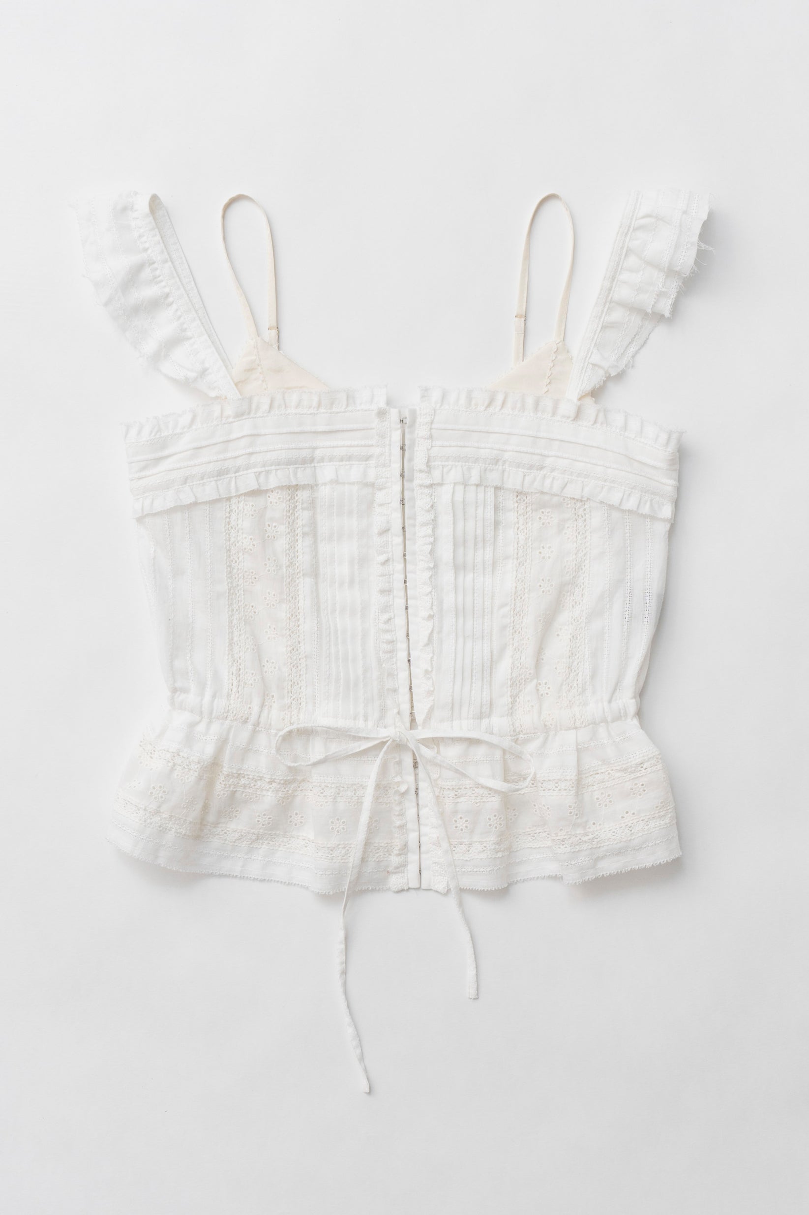 【25 SPRING PRE ORDER】Cotton Lace Bustier