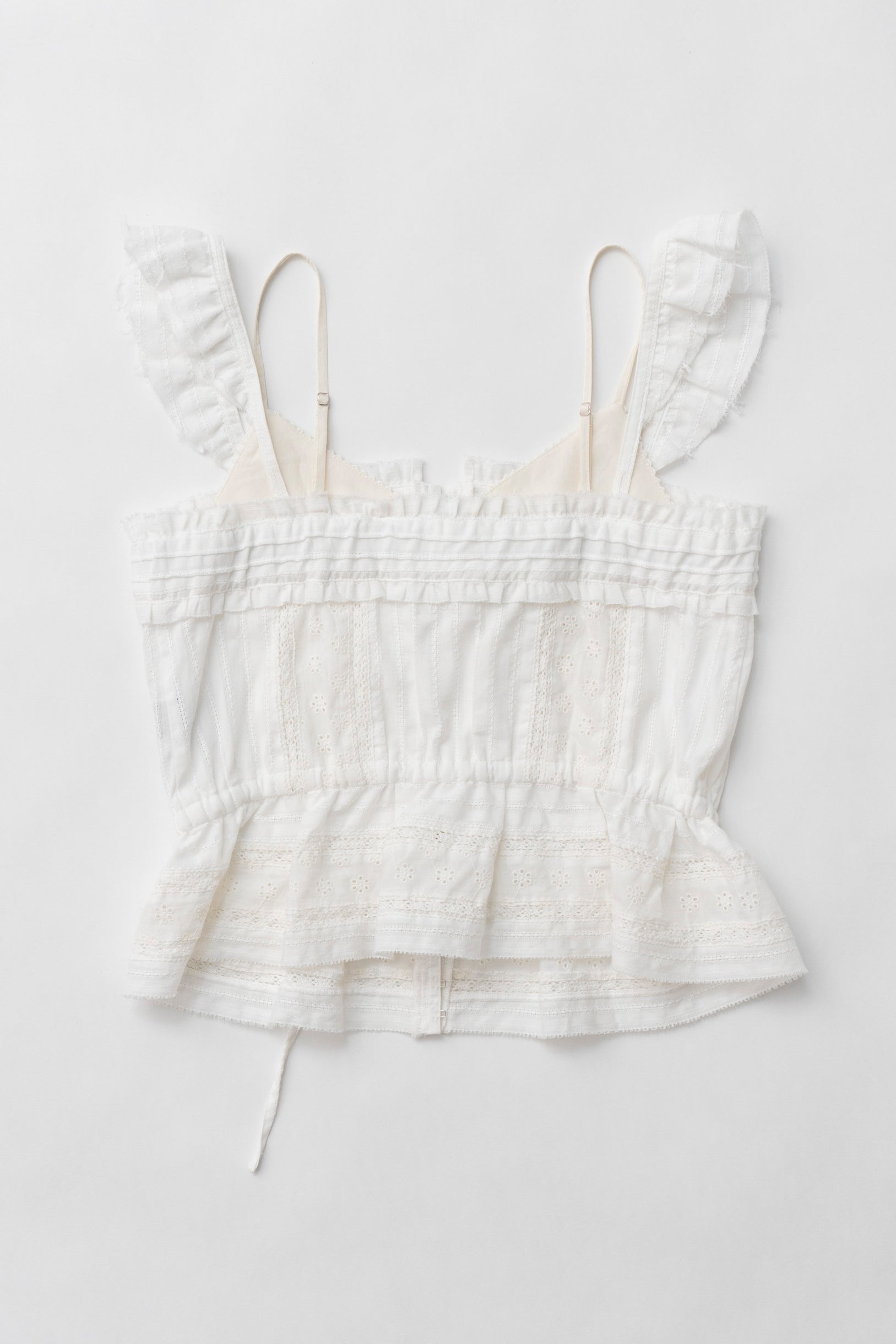 【25 SPRING PRE ORDER】Cotton Lace Bustier