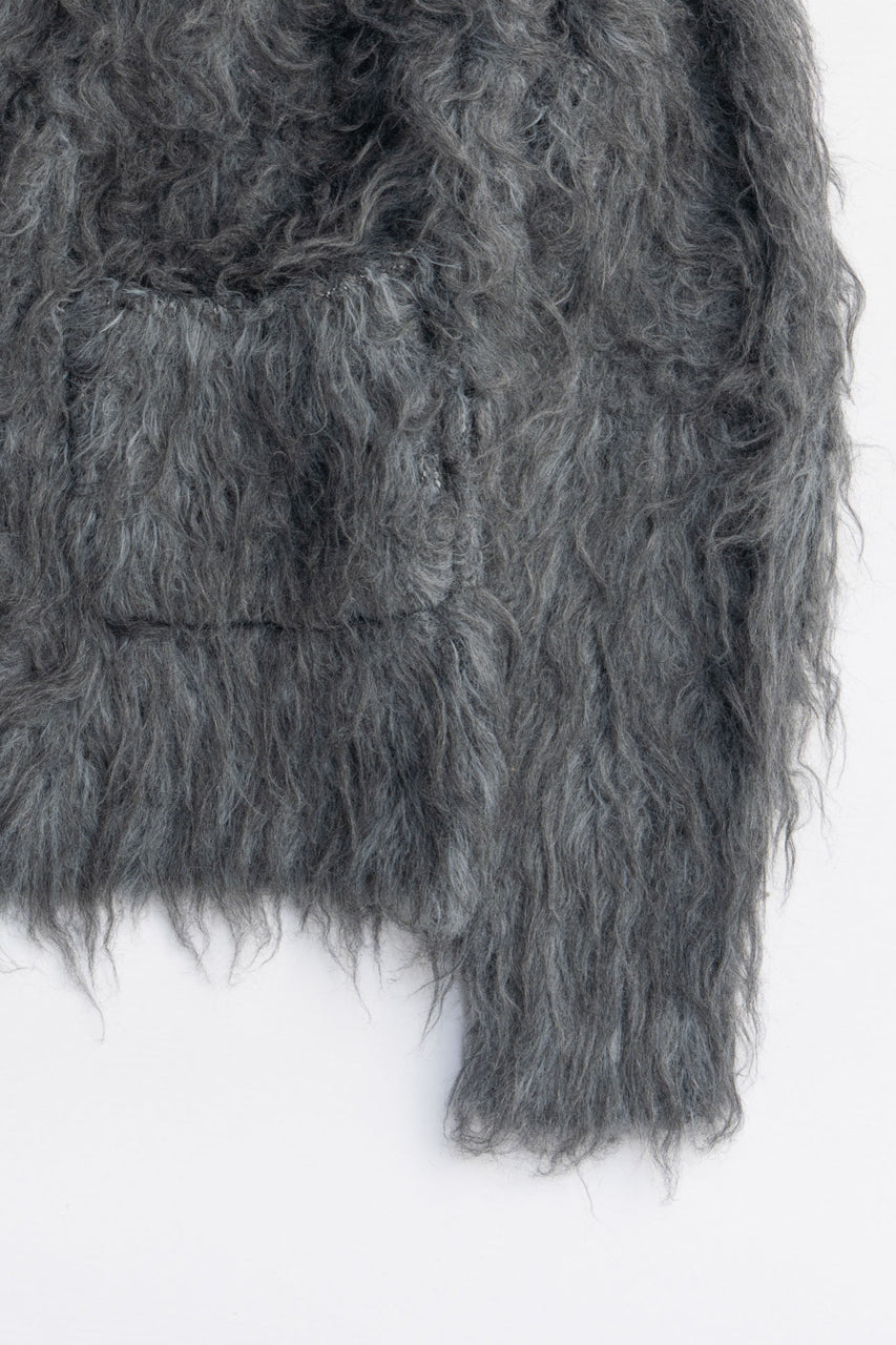 Shaggy Knit Cardigan - 2025 WINTER