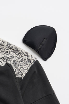 Shoulder Lace Sweatshirt - 2026WINTER
