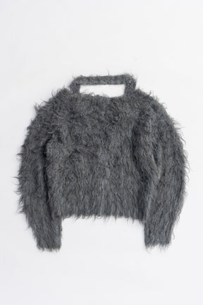 Shaggy Knit Cardigan - 2025 WINTER