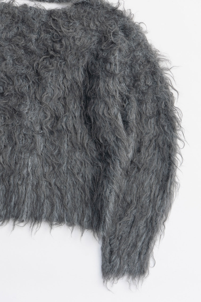Shaggy Knit Cardigan - 2025 WINTER