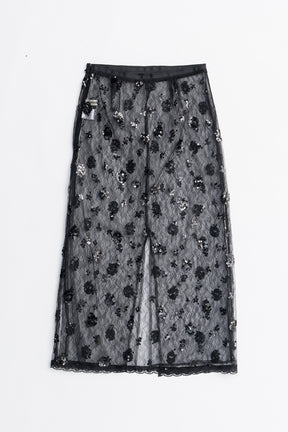 Veil Lace Layered Skirt