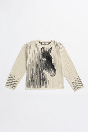 Horse Jacquard Knit - 2025 WINTER