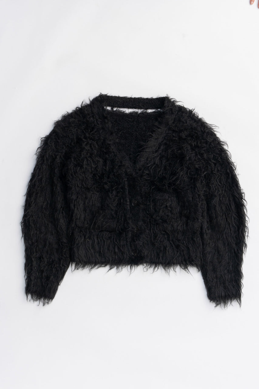 Shaggy Knit Cardigan - 2025 WINTER