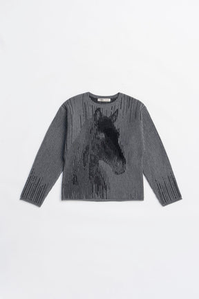 Horse Jacquard Knit - 2025 WINTER