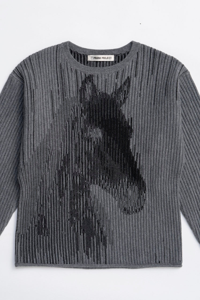 Horse Jacquard Knit - 2025 WINTER