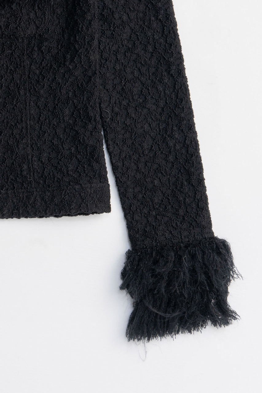 カーディガン 「2025Autumn Pre-Order」フリンジジャガードカーディガン / Fringe Jacquard Cardigan レディ PRANK PROJECT カーディガン 「2025Autumn Pre-Order」フリンジ