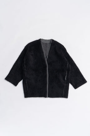 Double-faced Alpaca Knit Cardigan - 2025 AUTUMN
